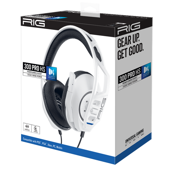 Nacon Rig Headphones 300 Pro Hs White (Ps4) /Ps5 / PlayStation 5