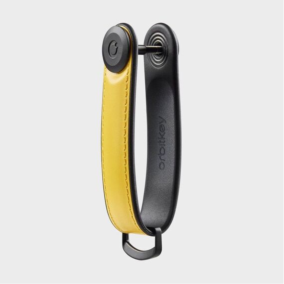 OrbitKey - Hybrid Leather Key Organiser - Solar Yellow / Gadgets - Αταξινόμητα -  - Techbox