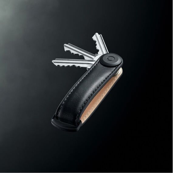 Orbitkey - Leather Key Organiser - Black/Black / Gadgets - Αταξινόμητα -  - Techbox