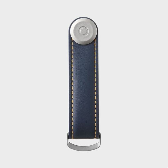 Orbitkey - Leather Key Organiser- Navy/Tan / Gadgets - Αταξινόμητα -  - Techbox