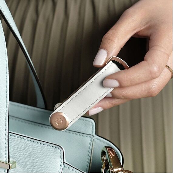 Orbitkey - Leather Key Organiser - Stone/Grey / Gadgets - Αταξινόμητα -  - Techbox