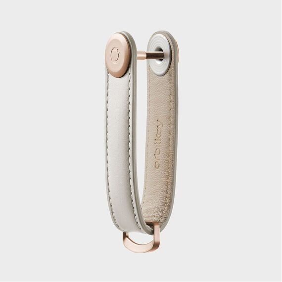 Orbitkey - Leather Key Organiser - Stone/Grey / Gadgets - Αταξινόμητα -  - Techbox