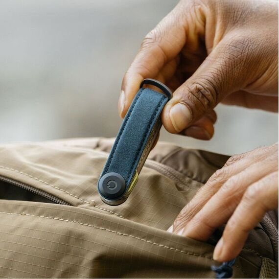 OrbitKey - Waxed Canvas Key Organiser - Navy Blue / Gadgets - Αταξινόμητα -  - Techbox