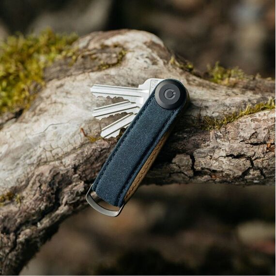 OrbitKey - Waxed Canvas Key Organiser - Navy Blue / Gadgets - Αταξινόμητα -  - Techbox