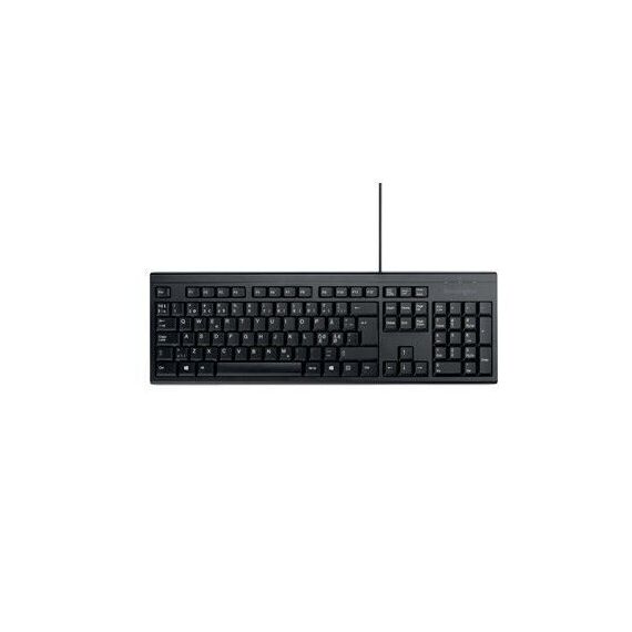 Kensington - EQ KB100S PN Wired Keyboard (Black) / Computers