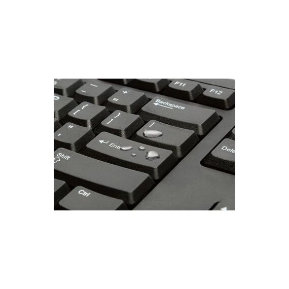 Kensington - EQ KB100S PN Wired Keyboard (Black) / Computers