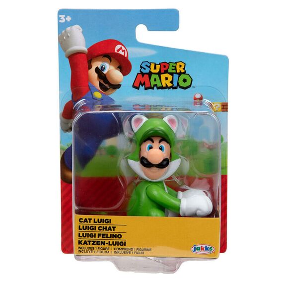 Nintendo Super Mario Cat Luigi figure 6,5cm - Αταξινόμητα -  - Techbox