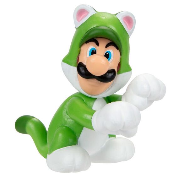 Nintendo Super Mario Cat Luigi figure 6,5cm - Αταξινόμητα -  - Techbox