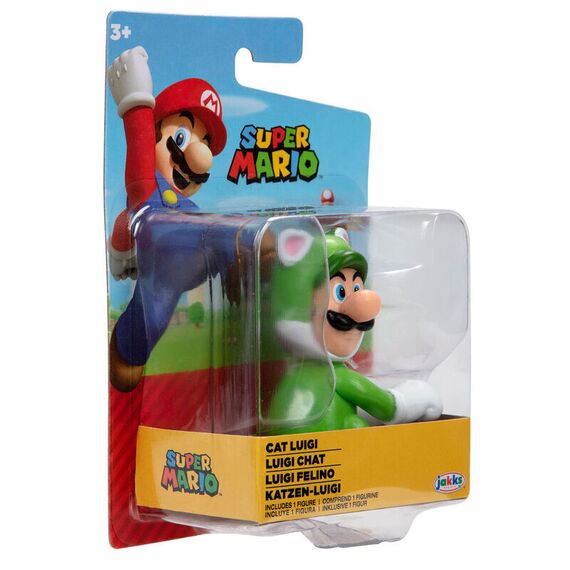 Nintendo Super Mario Cat Luigi figure 6,5cm - Αταξινόμητα -  - Techbox