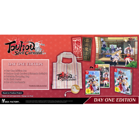 Touhou Spell Carnival (Day 1 Edition) / Nintendo Switch - Nintendo Switch Games - Games - Techbox