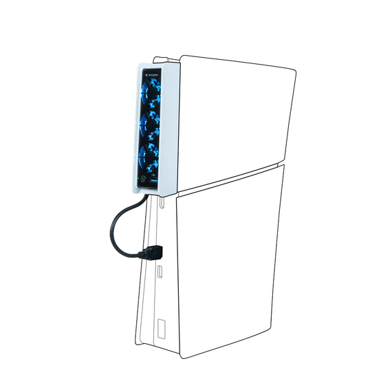 Nacon Cooling Fan White/Black PS5 Slim / PlayStation 5 - PS5 Accessories - Accessories for Consoles - Techbox