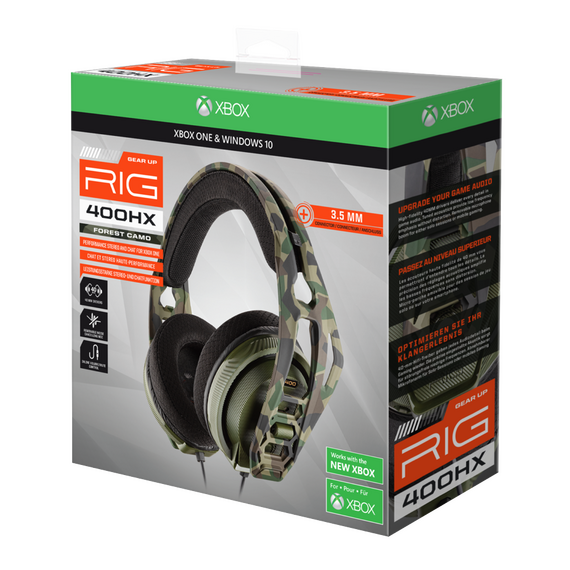 Nacon RIG 400HX Headset Camo Forest Wired PC/Mac, Mobile / Xbox Series X - Παιχνίδια Series X - Τίτλοι Παιχνιδιών - Techbox