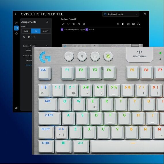 Logitech - G915 X LIGHTSPEED TKL Low-Profile Wireless Gaming Keyboard / Computers - Αταξινόμητα -  - Techbox