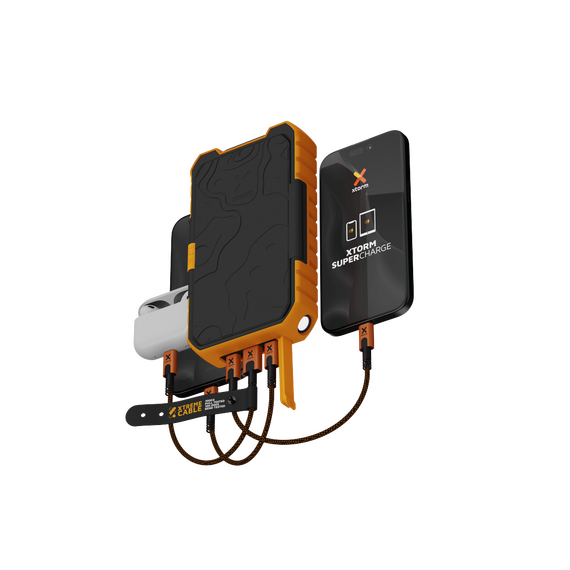 Xtorm - XR203 Rugged Solar Powerbank 20W - 10.000mAh / Electronics - Powerbanks - Smartphone Chargers - Techbox