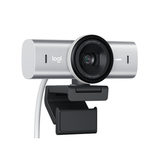 Logitech - MX Brio Ultra HD 4K Collaboration and Streaming Webcam - Pale Grey / Computers - Αταξινόμητα -  - Techbox