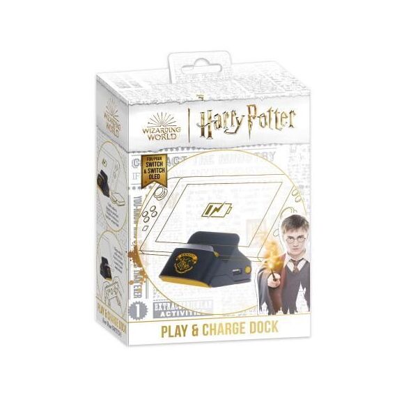 Harry Potter-Nintendo Switch-2 in 1 Dock and Stand-Black Hogwarts / Nintendo Switch - Παιχνίδια Nintendo Switch - Τίτλοι Παιχνιδιών - Techbox