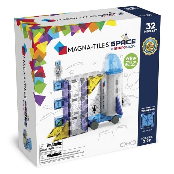 Magna-Tiles - Space 32 pcs (90288) / Toys