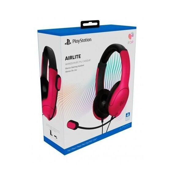 PDP Airlite Wired Cosmic Red Gaming Headset Licensed / PlayStation 5 - Παιχνίδια PS5 - Τίτλοι Παιχνιδιών - Techbox