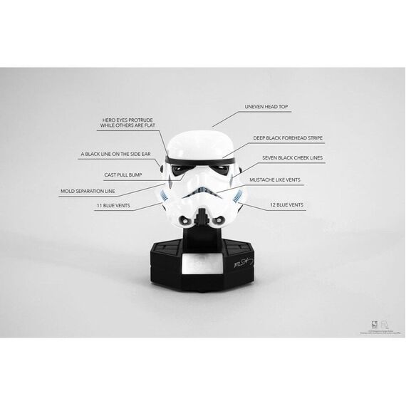 PureArts - StarWars (Original StormTrooper Helmet) 1:3 Statue / Fan Shop and Merchandise |  Techbox