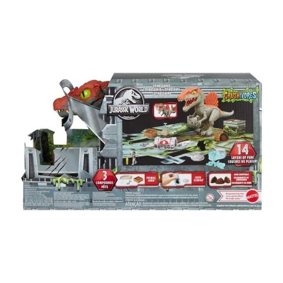 Jurassic World - Crushivores Spinosaurus Cage Crasher (HTP71) / Toys - Αταξινόμητα -  - Techbox