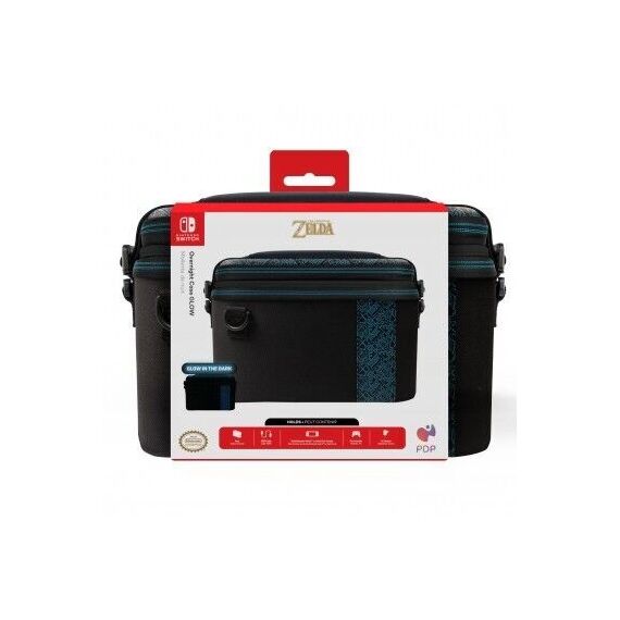 PDP Overnight GLOW Case Sheikah Shoot (Pull-n-Go) Switch / Nintendo Switch | Techbox