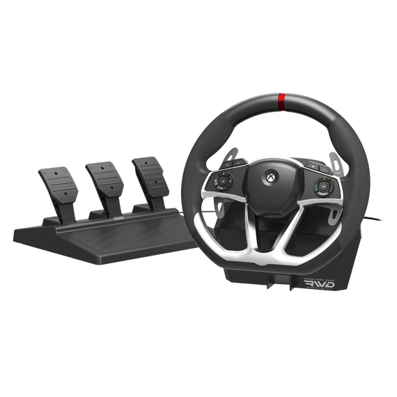 HORI - Force Feedback Racing Wheel DLX   + 7-Speed Racing Shifter Bundle For Xbox Series X - S, Xbox One and PC (Windows 11/10) / Xbox Series X | Techbox