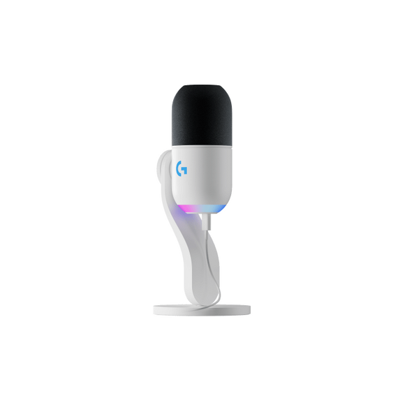 Logitech - Yeti GX Dynamic RGB Gaming Mic with LIGHTSYNC, Off-white / PC - PC Accessories - Accessories for Consoles - Techbox