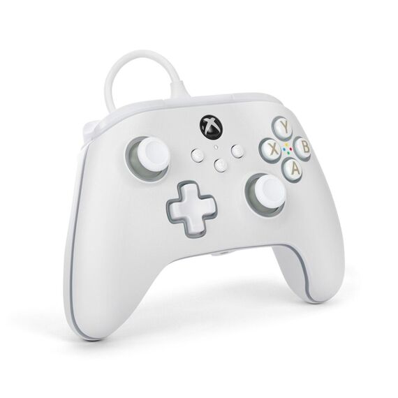 PowerA Advantage Wired Controller for Xbox Series X - S with Lumectra – White / Xbox Series X