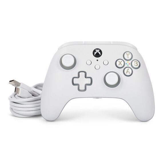 PowerA Advantage Wired Controller for Xbox Series X - S with Lumectra – White / Xbox Series X