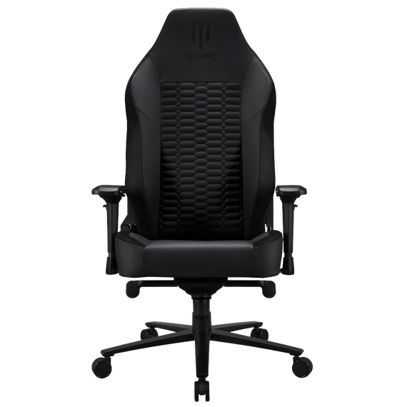 Apollon Classic / Black Metal Black seat + Black logo / Computers - Gaming Furniture - Gaming - Techbox