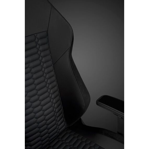 Apollon Classic / Black Metal Black seat + Black logo / Computers - Gaming Furniture - Gaming - Techbox