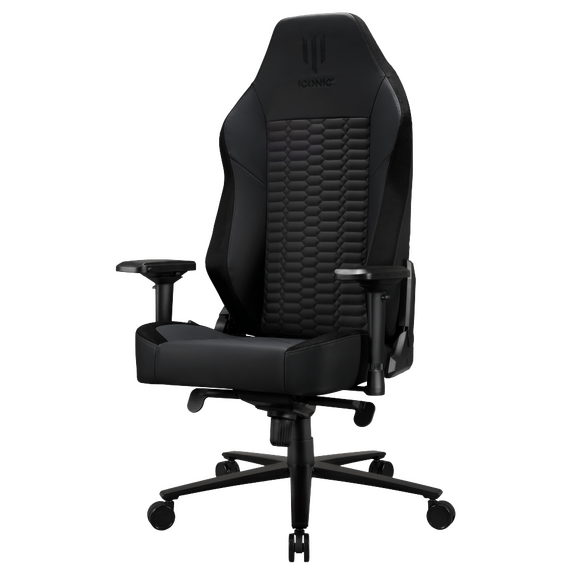 Apollon Classic / Black Metal Black seat + Black logo / Computers - Gaming Furniture - Gaming - Techbox
