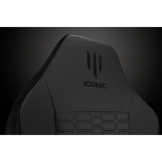 Apollon Classic / Black Metal Black seat + Black logo / Computers - Gaming Furniture - Gaming - Techbox