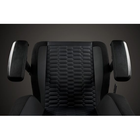 Apollon Classic / Black Metal Black seat + Black logo / Computers - Gaming Furniture - Gaming - Techbox