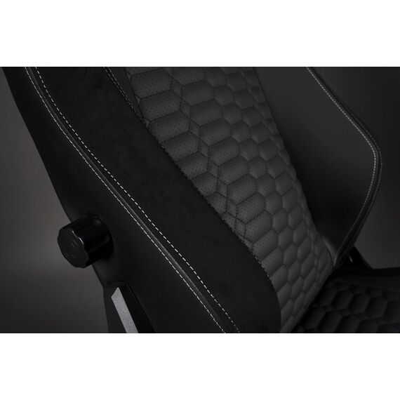 Apollon Classic / Silver Ghost Black seat + Silver logo / Computers - Gaming Furniture - Gaming - Techbox