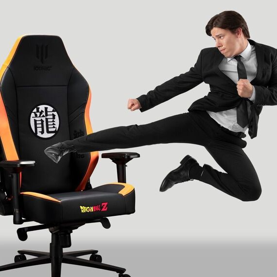 Apollon Collector / Dbz Shenron   black seat + gold/grey / Computers - Gaming Furniture - Gaming - Techbox