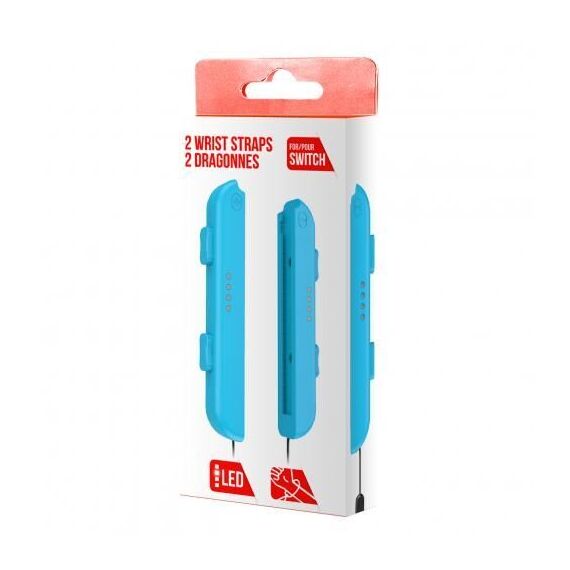 Pair of Joy-Con Hand Wrist Straps Blue / Nintendo Switch - Παιχνίδια Nintendo Switch - Τίτλοι Παιχνιδιών - Techbox