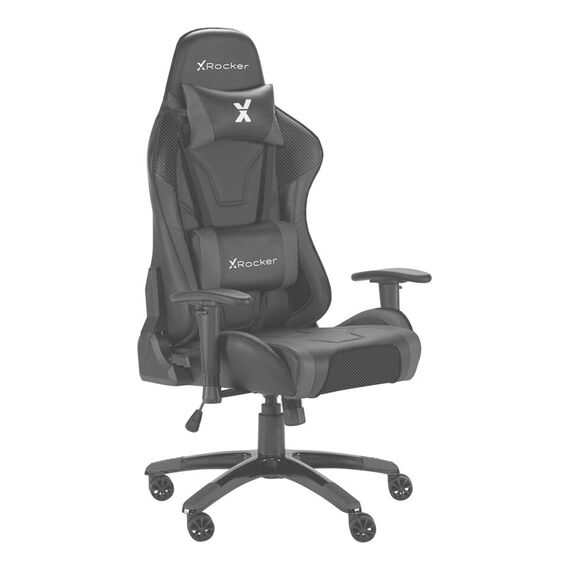 XROCKER AGILITY SPORT ESPORT PC OFFICE GAMING CHAIR - CARBON BLACK / Computers - Gaming Furniture - Gaming - Techbox