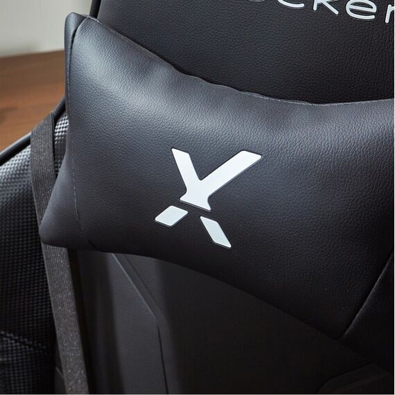 XROCKER AGILITY SPORT ESPORT PC OFFICE GAMING CHAIR - CARBON BLACK / Computers - Gaming Furniture - Gaming - Techbox