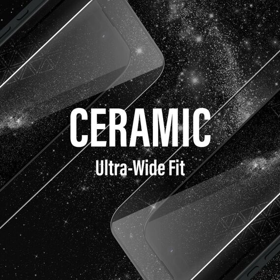 PanzerGlass - Ceramic Screen Protection - iPhone 16 Plus - Ultra Wide Fit / Electronics