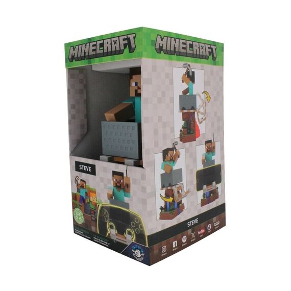 Cable Guys - Minecraft Steve R.E.S.T / PlayStation 5 | Techbox