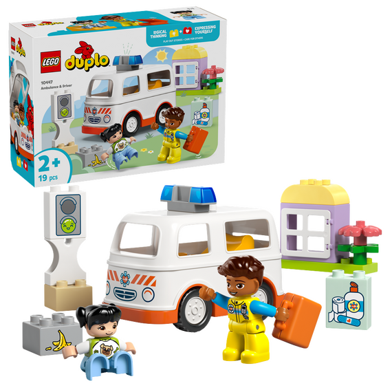 LEGO - DUPLO Town - Ambulance & Driver (10447) / Toys |  Techbox