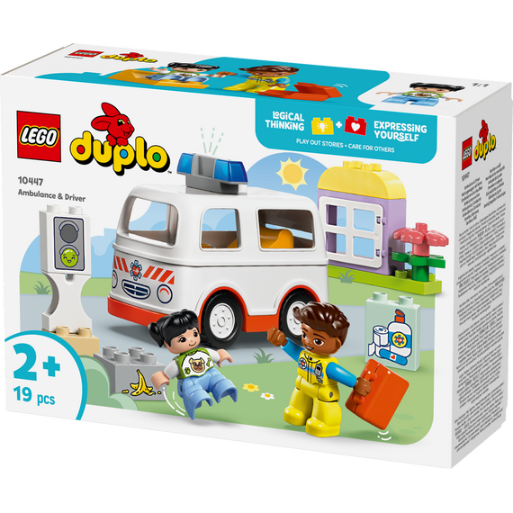 LEGO - DUPLO Town - Ambulance & Driver (10447) / Toys |  Techbox