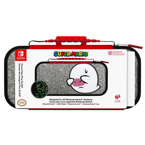PDP Travel Case Plus GLOW - Boo Hoo / Nintendo Switch | Techbox