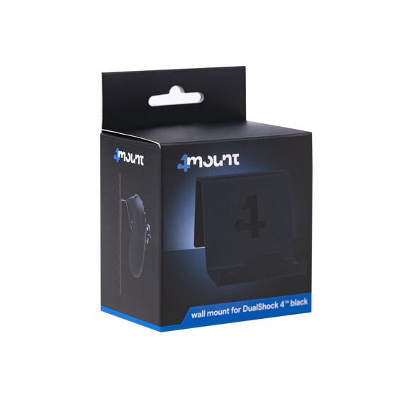 4mount - Wall Mount For Controller DS4 - Black / PlayStation 4 - Παιχνίδια PS4 - Τίτλοι Παιχνιδιών - Techbox