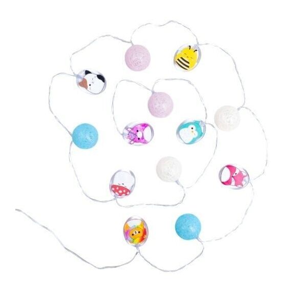 Squishmallows - String Lights - Pastel - 330cm / Gadgets