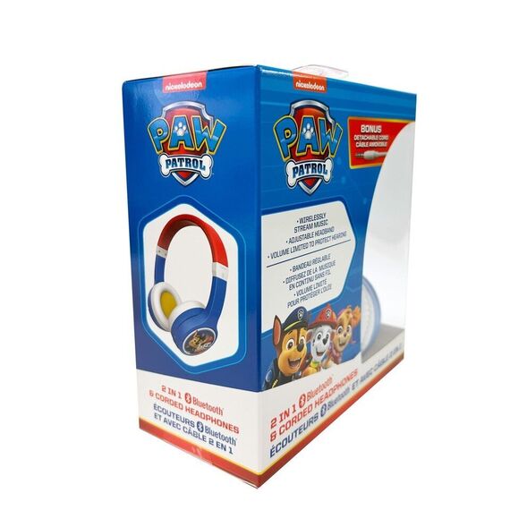 Ekids - Paw Patrol Bluetooth Headphones / Toys