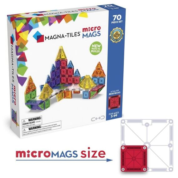 Magna-Tiles - microMAGS 70pcs (90296) / Toys - Αταξινόμητα -  - Techbox