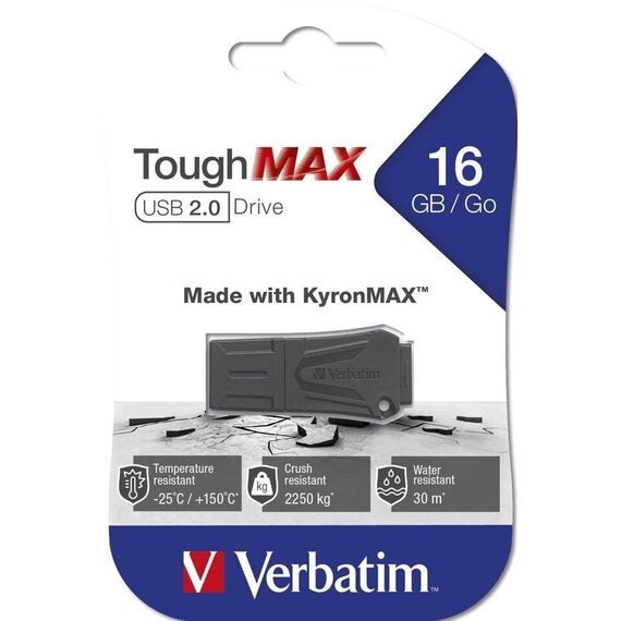 Verbatim - ToughMAX, USB 2.0, 16GB / Computers - Αταξινόμητα -  - Techbox