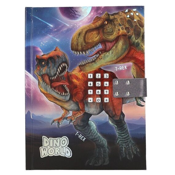 Dino World - Diary With Code And Sound - () / Toys - Merchandise Office Supplies - Various - Techbox